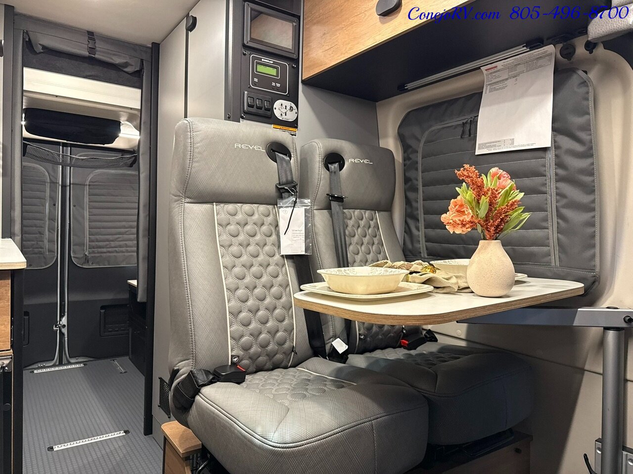 2027 Winnebago Revel 44E AWD Sprinter Mercedes Turbo Diesel 8.4KWH Lithionics System - Photo 6 - Thousand Oaks, CA 91360