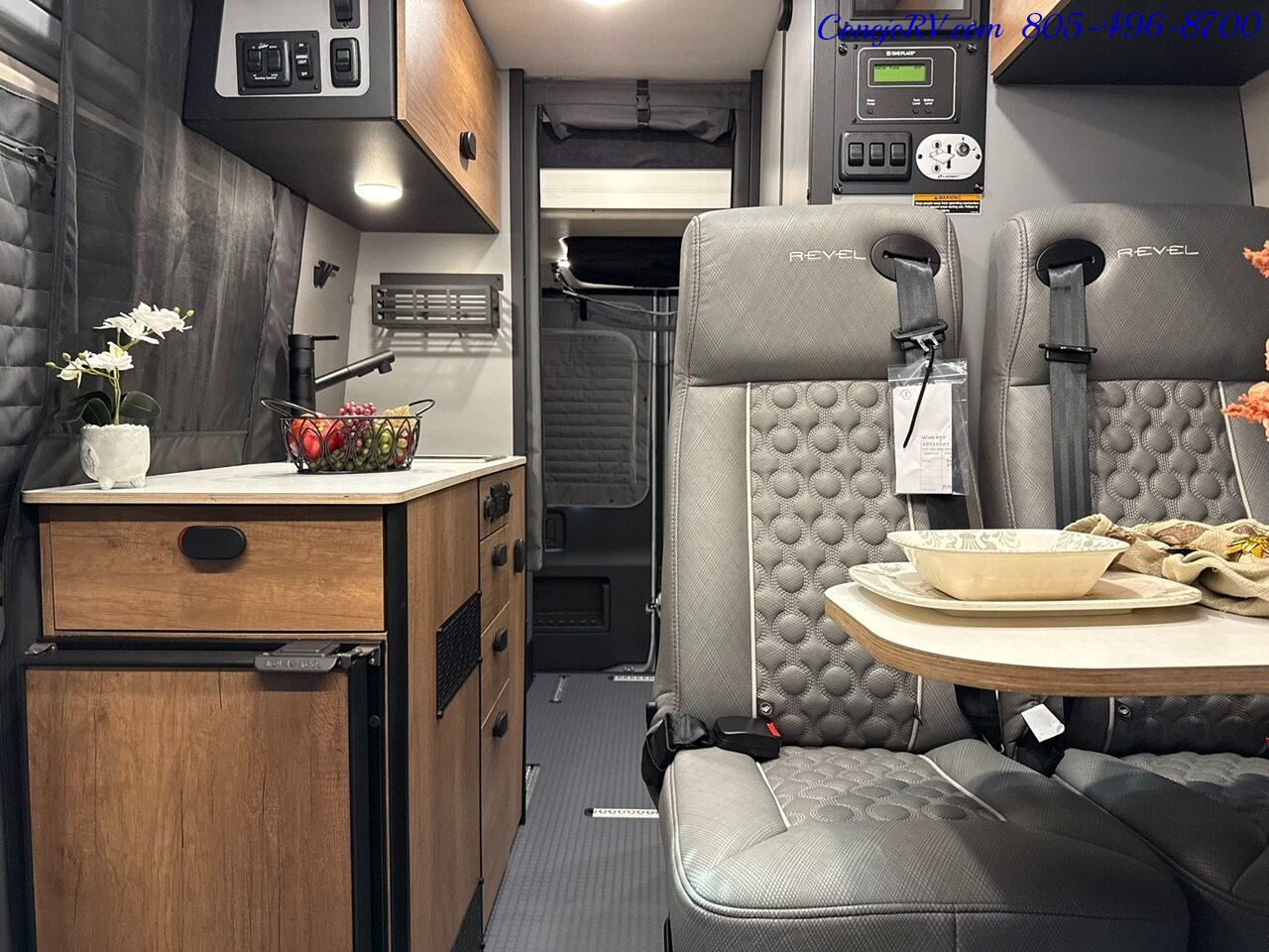 2027 Winnebago Revel 44E AWD Sprinter Mercedes Turbo Diesel 8.4KWH Lithionics System - Photo 5 - Thousand Oaks, CA 91360