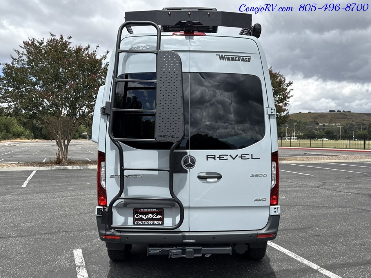 2027 Winnebago Revel 44E AWD Sprinter Mercedes Turbo Diesel 8.4KWH Lithionics System - Photo 41 - Thousand Oaks, CA 91360