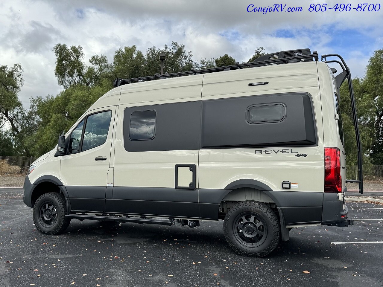 2024 WINNEBAGO Revel 44E 4X4 Sprinter Mercedes Turbo Diesel, 320 AH