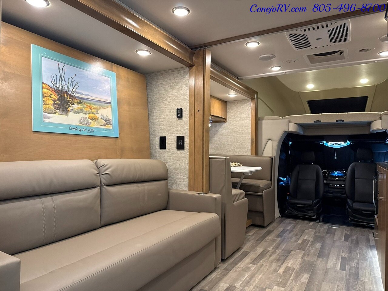 2020 Tiffin Wayfarer 25RW Murphy Bed Full Wall Slide-Out Mercedes Turbo  Diesel Full Body Paint 27K Miles - Photo 25 - Thousand Oaks, CA 91360