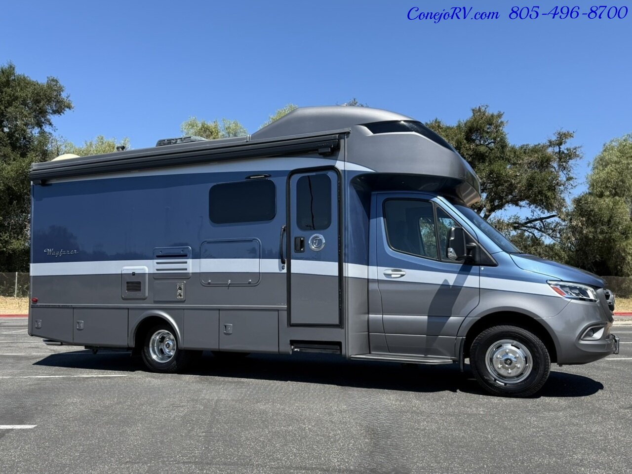 2020 Tiffin Wayfarer 25RW Murphy Bed Full Wall Slide-Out Mercedes Turbo  Diesel Full Body Paint 27K Miles - Photo 3 - Thousand Oaks, CA 91360
