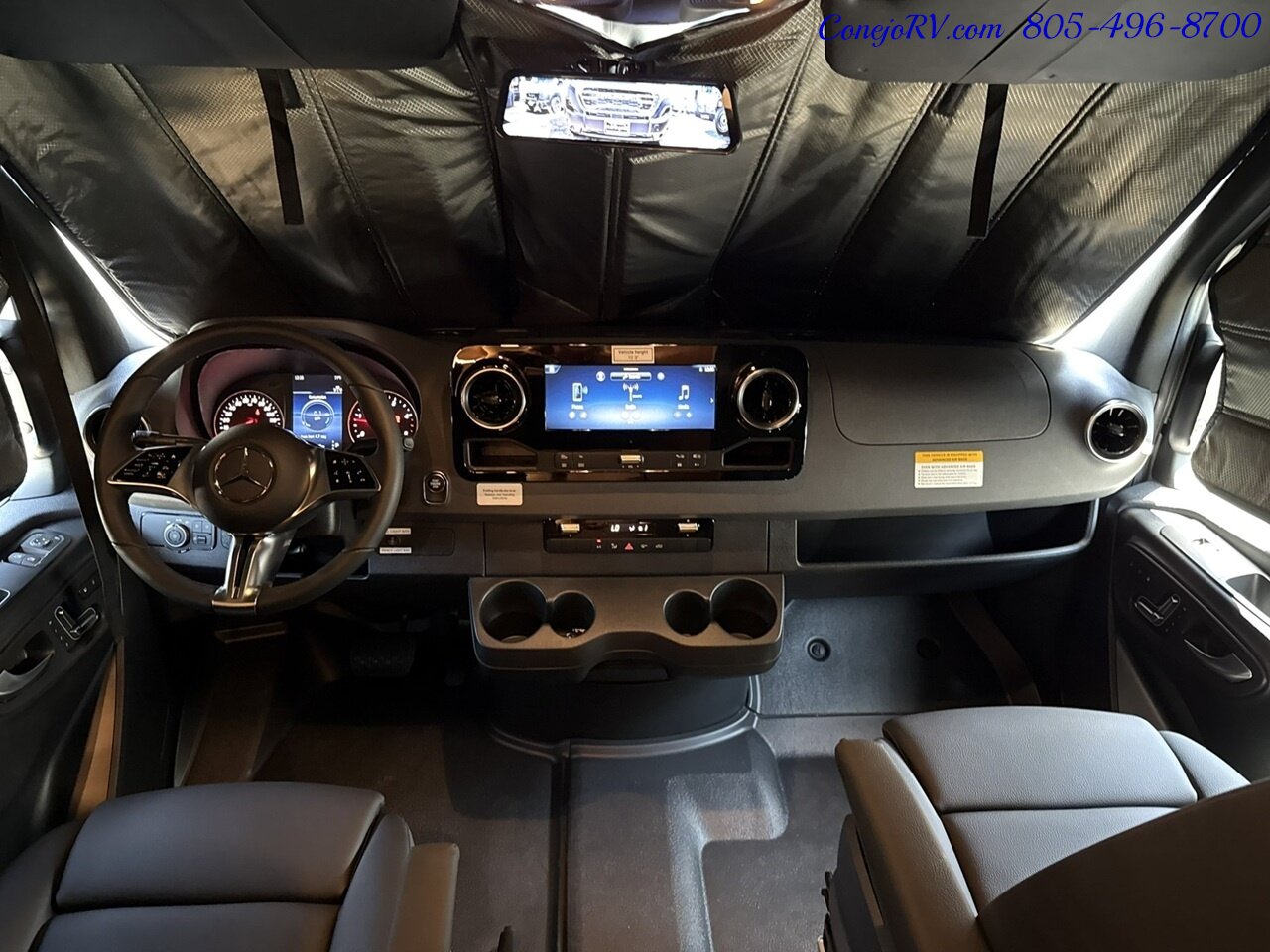 2027 Rossmonster Loft Loft AWD Mercedes Sprinter 144 3500 Chassis  1K AH Lithium System Rear Lounge Power Lift Bed - Photo 35 - Thousand Oaks, CA 91360