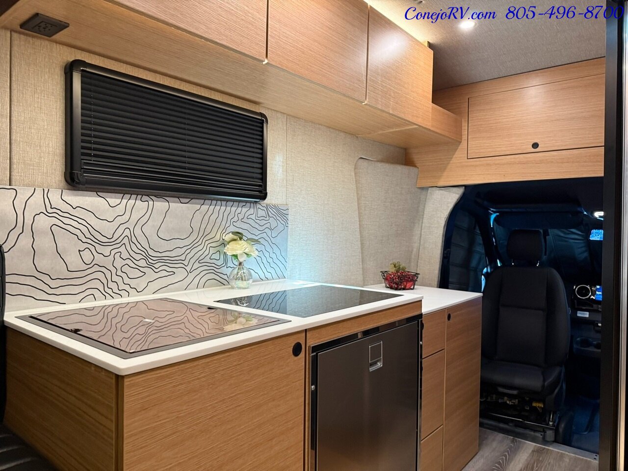 2027 Rossmonster Loft Loft AWD Mercedes Sprinter 144 3500 Chassis  1K AH Lithium System Rear Lounge Power Lift Bed - Photo 33 - Thousand Oaks, CA 91360