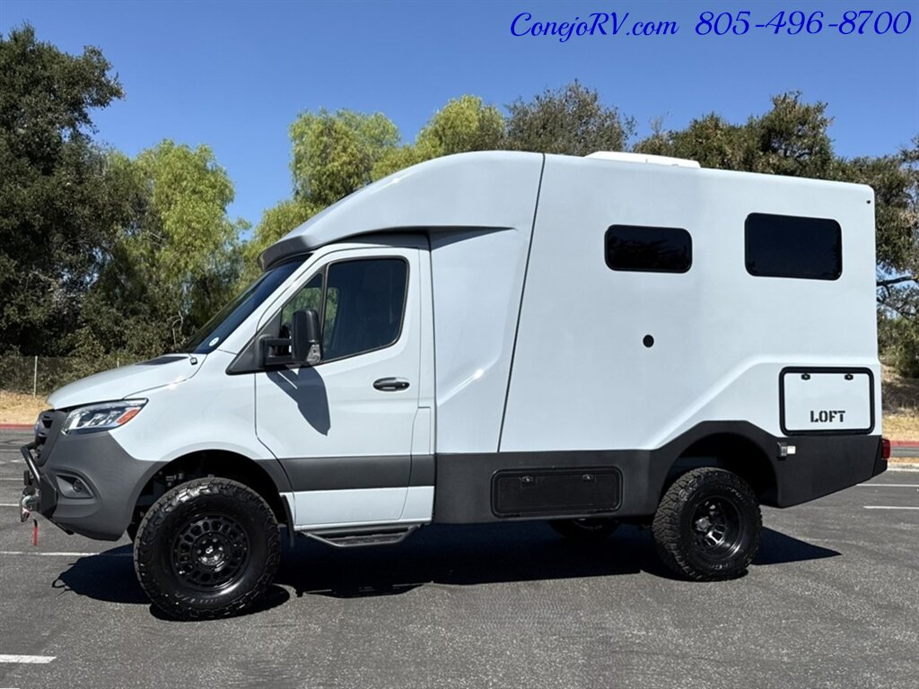 2027 Rossmonster Loft Loft AWD Mercedes Sprinter 144 3500 Chassis  1K AH Lithium System Rear Lounge Power Lift Bed - Photo 1 - Thousand Oaks, CA 91360