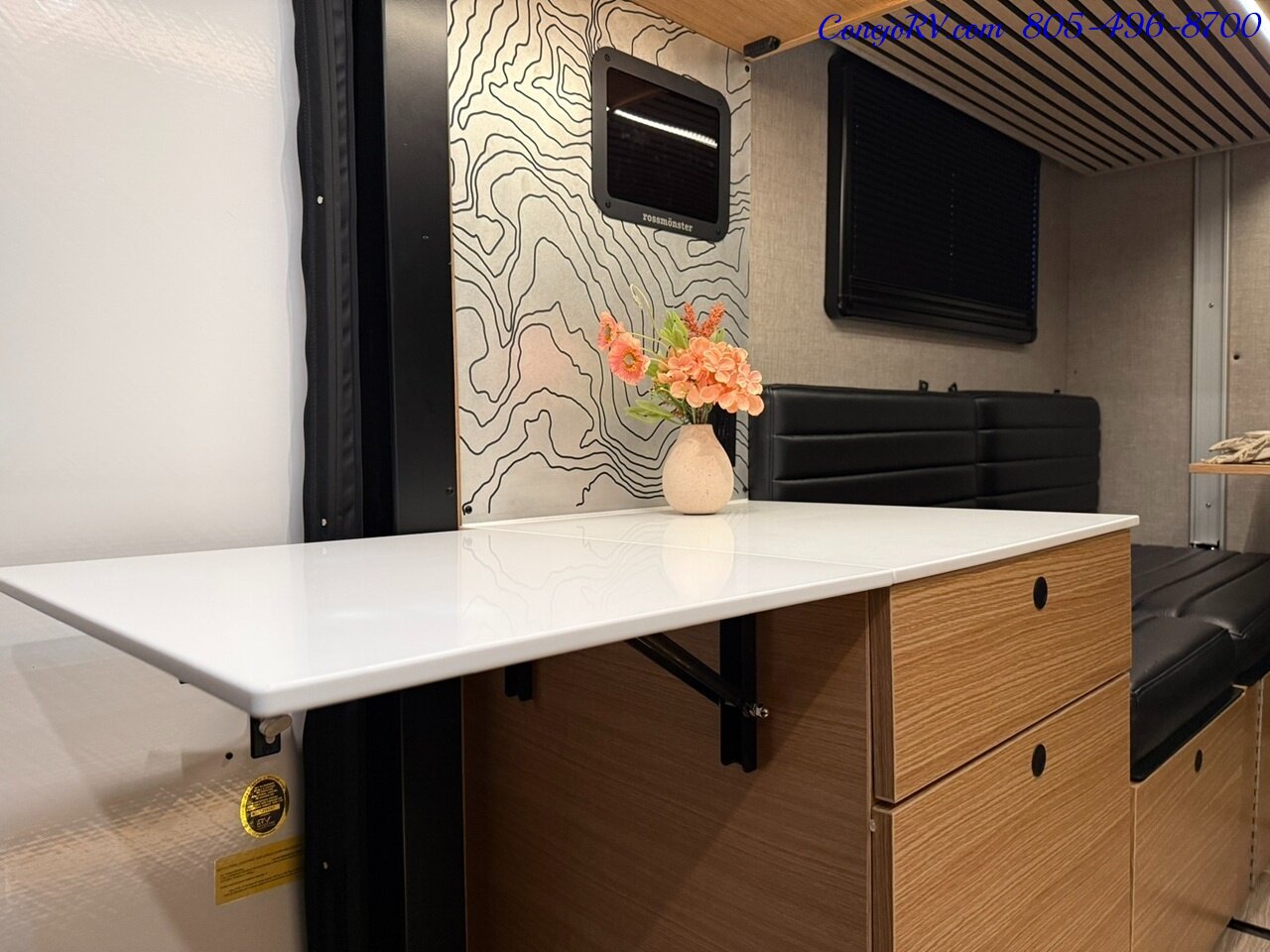 2027 Rossmonster Loft Loft AWD Mercedes Sprinter 144 3500 Chassis  1K AH Lithium System Rear Lounge Power Lift Bed - Photo 12 - Thousand Oaks, CA 91360