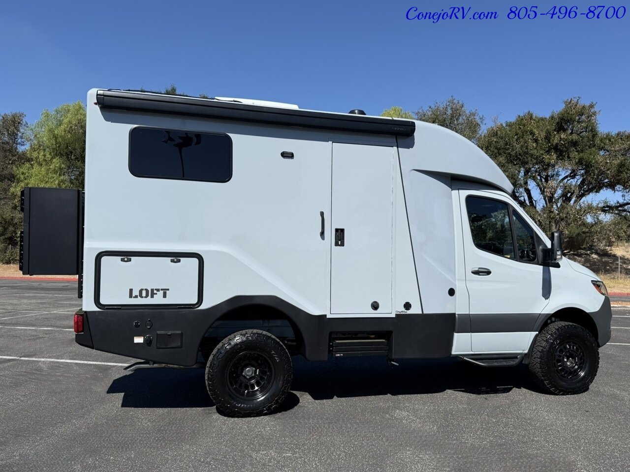 2027 Rossmonster Loft Loft AWD Mercedes Sprinter 144 3500 Chassis  1K AH Lithium System Rear Lounge Power Lift Bed - Photo 4 - Thousand Oaks, CA 91360