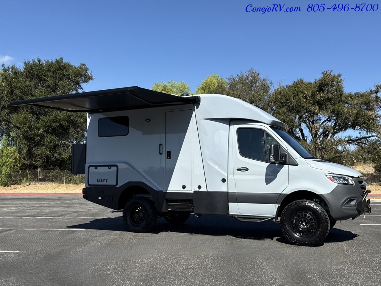 2027 Rossmonster Loft Loft AWD Mercedes Sprinter 144 3500 Chassis  1K AH Lithium System Rear Lounge Power Lift Bed - Photo 46 - Thousand Oaks, CA 91360