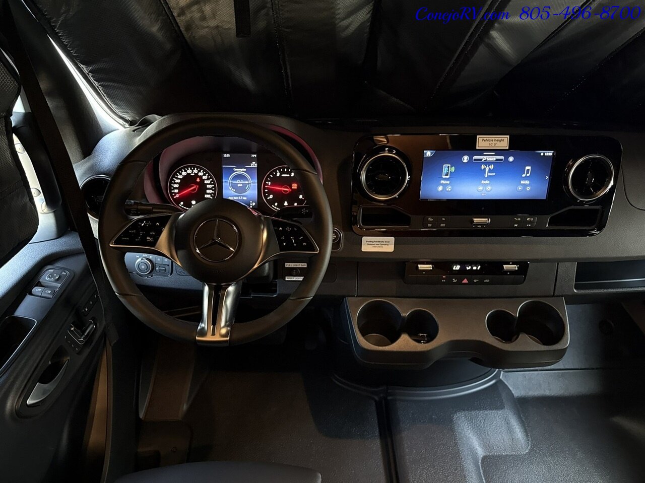2027 Rossmonster Loft Loft AWD Mercedes Sprinter 144 3500 Chassis  1K AH Lithium System Rear Lounge Power Lift Bed - Photo 36 - Thousand Oaks, CA 91360