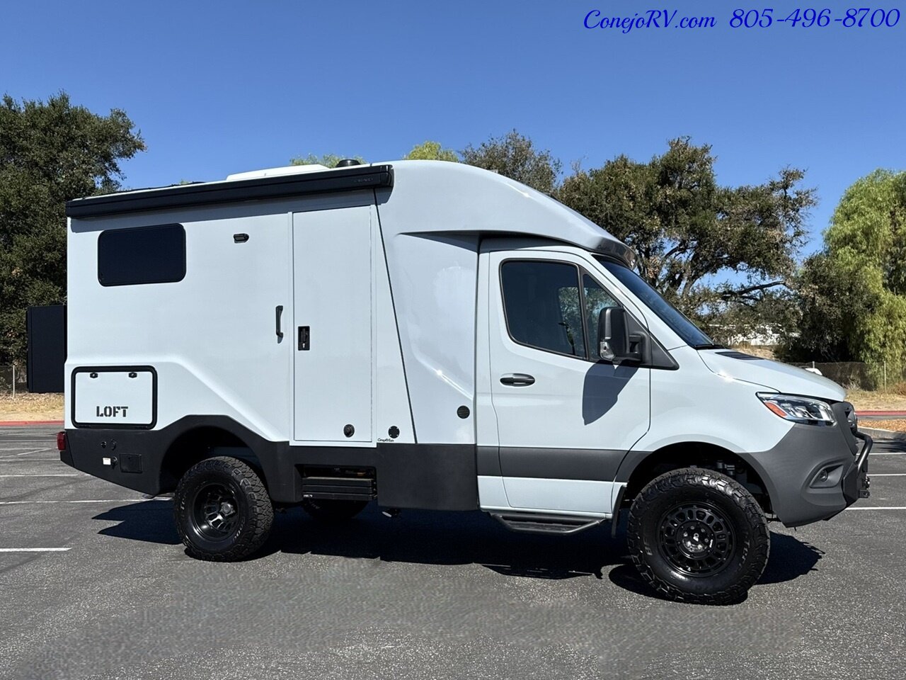 2027 Rossmonster Loft Loft AWD Mercedes Sprinter 144 3500 Chassis  1K AH Lithium System Rear Lounge Power Lift Bed - Photo 3 - Thousand Oaks, CA 91360