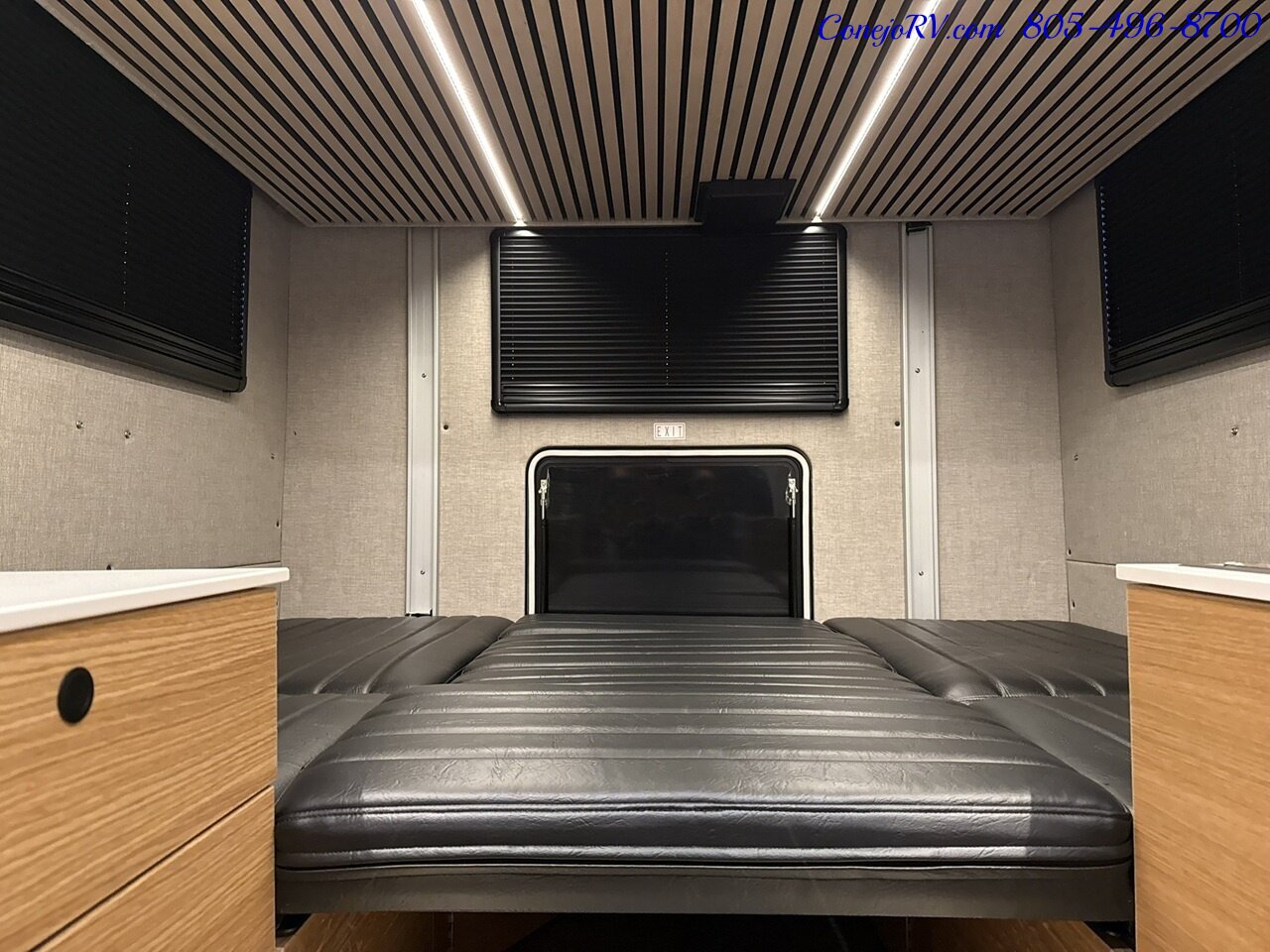 2027 Rossmonster Loft Loft AWD Mercedes Sprinter 144 3500 Chassis  1K AH Lithium System Rear Lounge Power Lift Bed - Photo 26 - Thousand Oaks, CA 91360