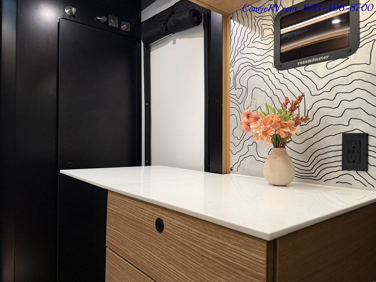 2027 Rossmonster Loft Loft AWD Mercedes Sprinter 144 3500 Chassis  1K AH Lithium System Rear Lounge Power Lift Bed - Photo 14 - Thousand Oaks, CA 91360