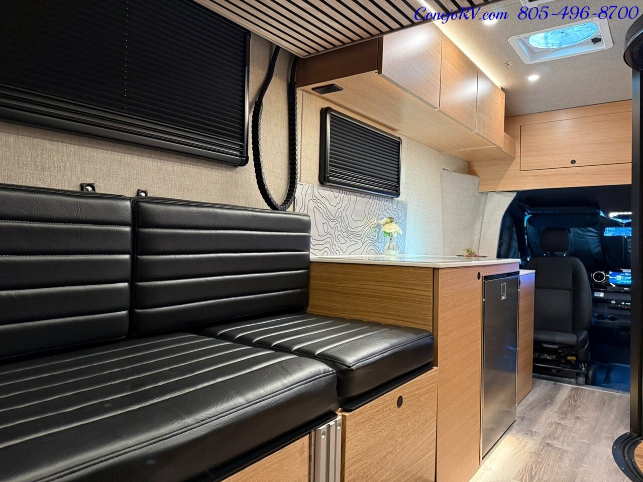 2027 Rossmonster Loft Loft AWD Mercedes Sprinter 144 3500 Chassis  1K AH Lithium System Rear Lounge Power Lift Bed - Photo 32 - Thousand Oaks, CA 91360
