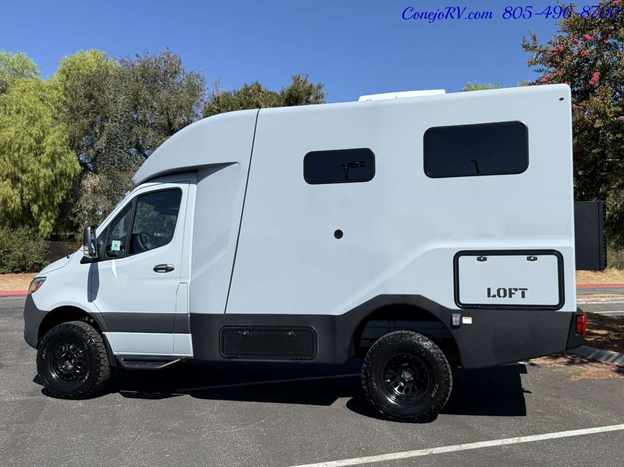 2027 Rossmonster Loft Loft AWD Mercedes Sprinter 144 3500 Chassis  1K AH Lithium System Rear Lounge Power Lift Bed - Photo 2 - Thousand Oaks, CA 91360