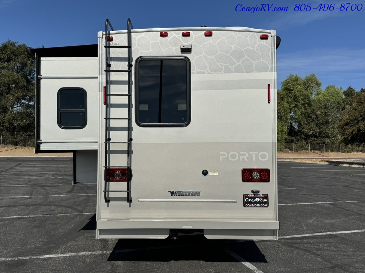 2025 Winnebago Porto 24P Full Wall Slide-Out Mercedes Turbo Diesel Full  Body Paint - Photo 44 - Thousand Oaks, CA 91360