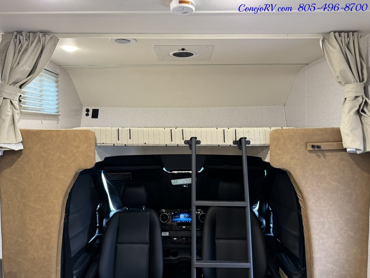 2025 Winnebago Porto 24P Full Wall Slide-Out Mercedes Turbo Diesel Full  Body Paint - Photo 28 - Thousand Oaks, CA 91360