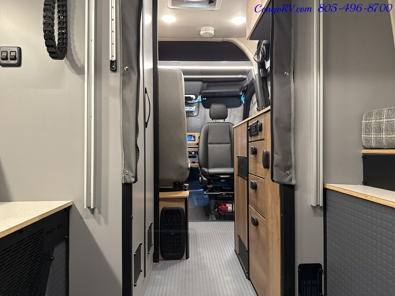 2025 Winnebago Revel 44E AWD Sprinter Mercedes Turbo Diesel, 8.4KWH  Lithionics System - Photo 23 - Thousand Oaks, CA 91360