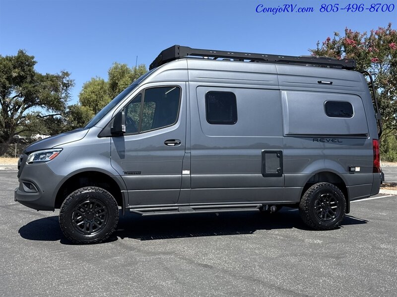 2025 Winnebago Revel 44E AWD Sprinter Mercedes Turbo Diesel, 8.4KWH  Lithionics System