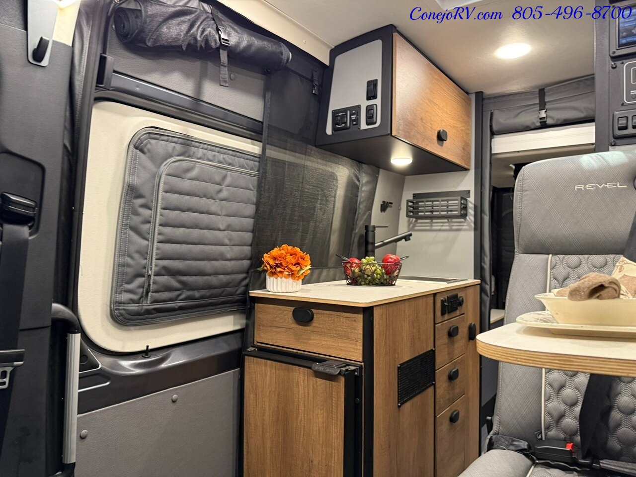 2025 Winnebago Revel 44E AWD Sprinter Mercedes Turbo Diesel, 8.4KWH  Lithionics System - Photo 7 - Thousand Oaks, CA 91360