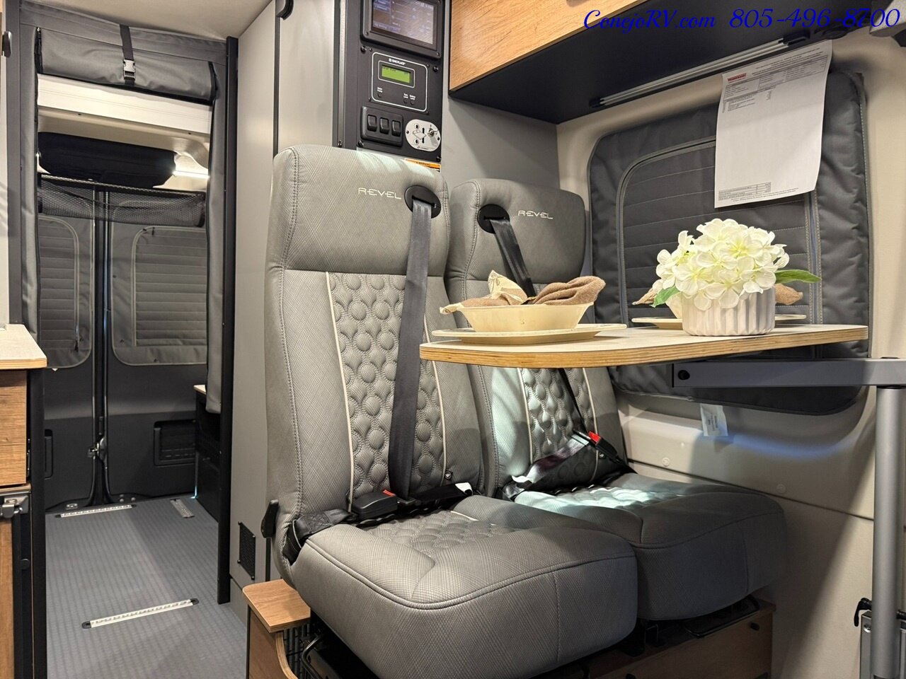 2025 Winnebago Revel 44E AWD Sprinter Mercedes Turbo Diesel, 8.4KWH  Lithionics System - Photo 6 - Thousand Oaks, CA 91360