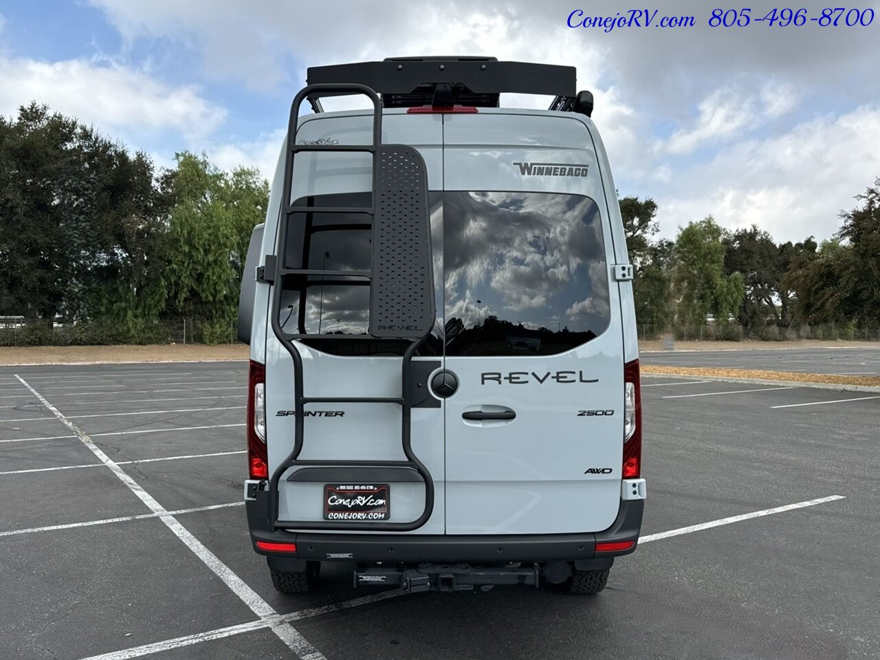 2025 Winnebago Revel 44E AWD Sprinter Mercedes Turbo Diesel, 8.4KWH  Lithionics System - Photo 41 - Thousand Oaks, CA 91360