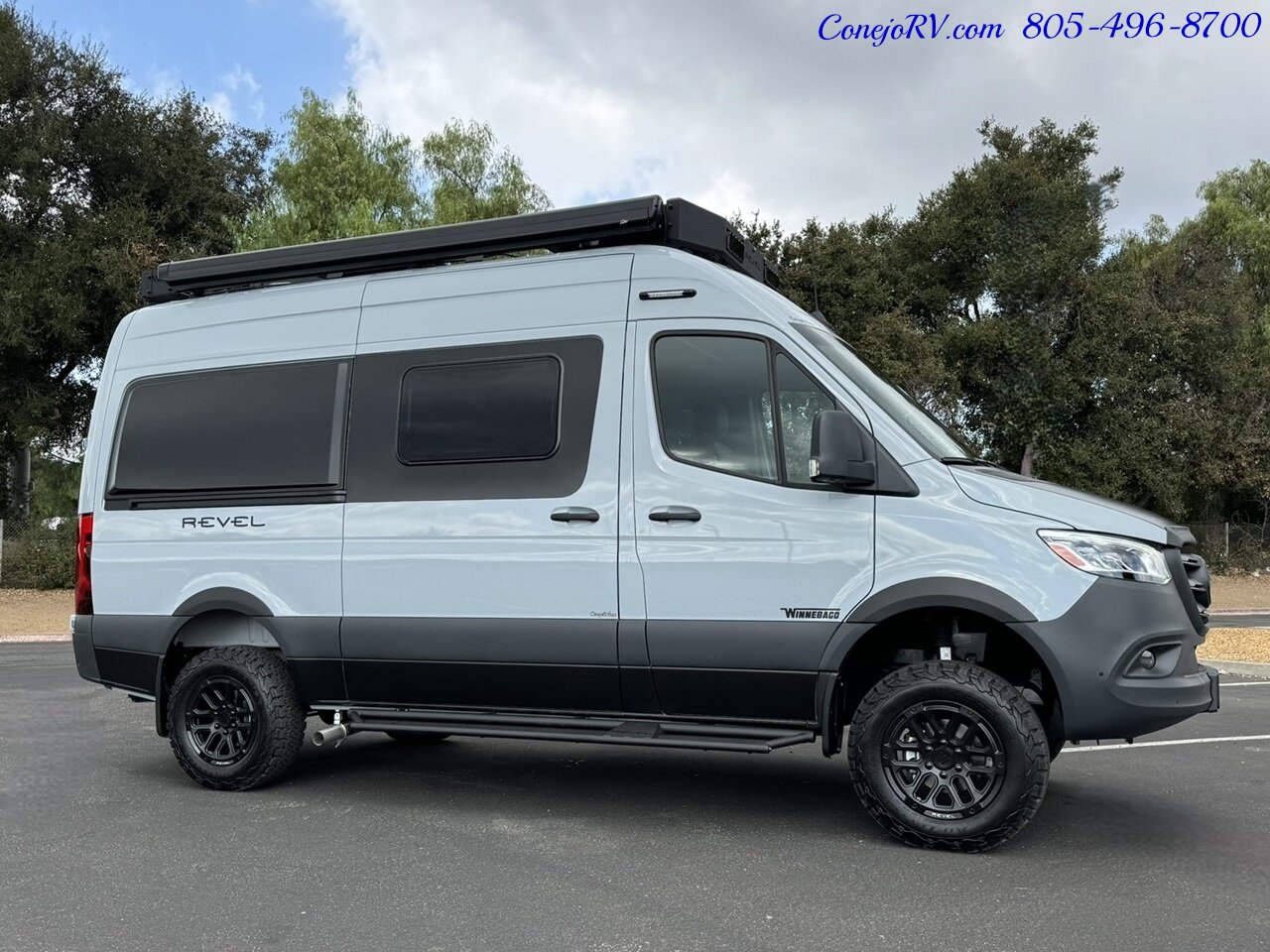 2025 Winnebago Revel 44E AWD Sprinter Mercedes Turbo Diesel, 8.4KWH  Lithionics System - Photo 3 - Thousand Oaks, CA 91360