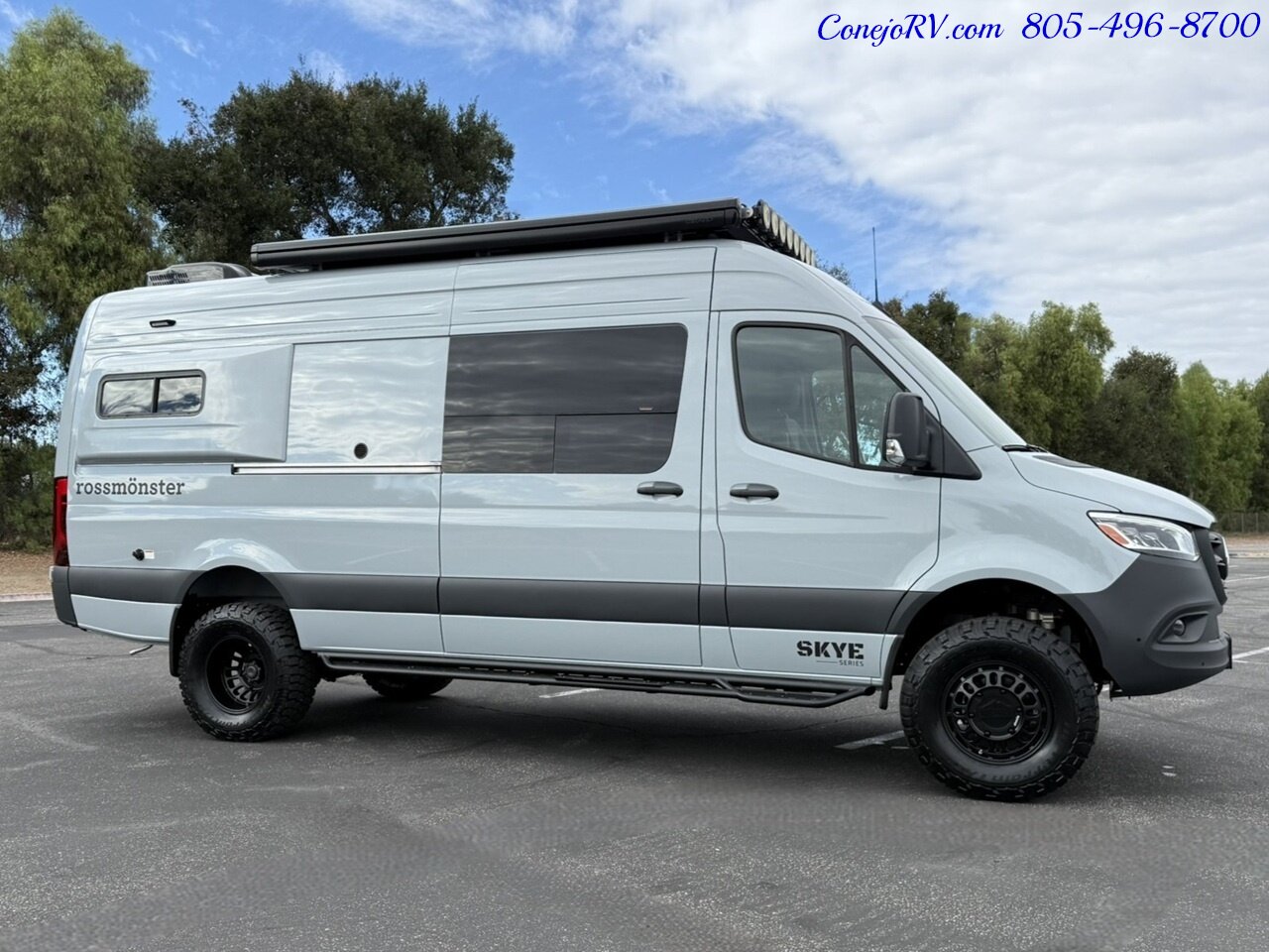 2025 Rossmonster Skye 170 Mercedes Sprinter Turbo Diesel Pop Top - Photo 3 - Thousand Oaks, CA 91360