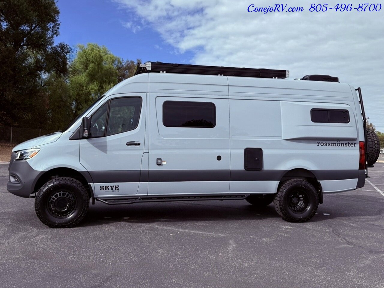 2025 Rossmonster Skye 170 Mercedes Sprinter Turbo Diesel Pop Top - Photo 43 - Thousand Oaks, CA 91360