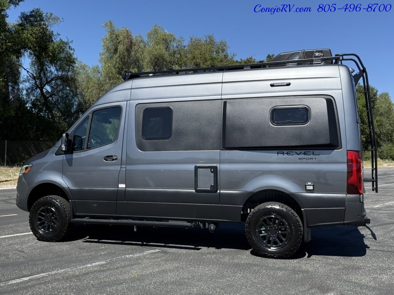 2024 Winnebago Revel Sport 44N AWD Sprinter Mercedes Turbo Diesel, 4.1kWh Lithionics Lithium System - Photo 2 - Thousand Oaks, CA 91360