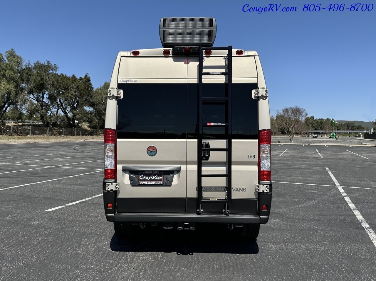 2024 Dave & Matt Vans LV3 Lithium Kitchenette Rear Bed Roof AC 3K Inverter   - Photo 31 - Thousand Oaks, CA 91360