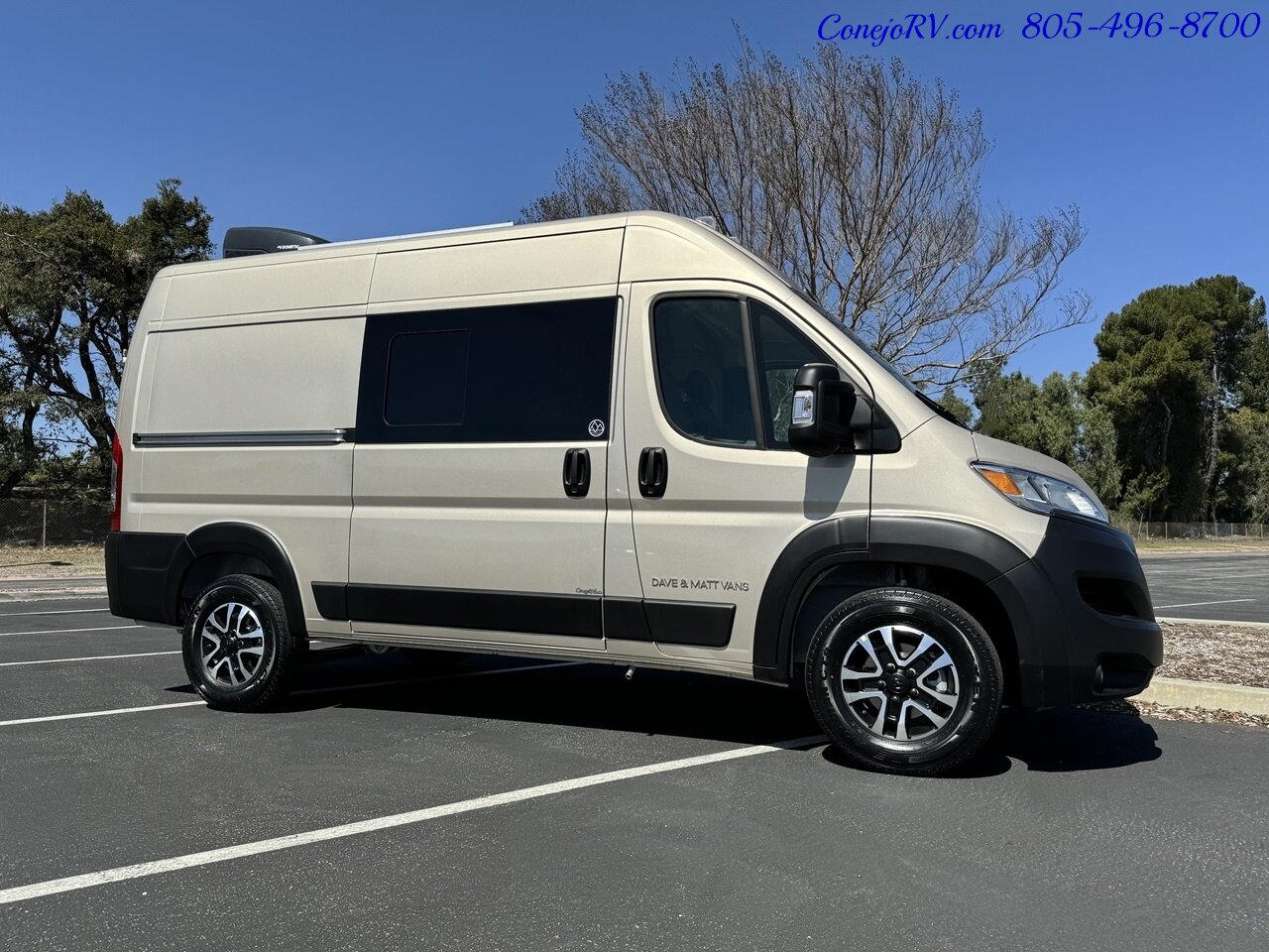 2024 Dave & Matt Vans LV3 Lithium Kitchenette Rear Bed Roof AC 3K Inverter   - Photo 3 - Thousand Oaks, CA 91360