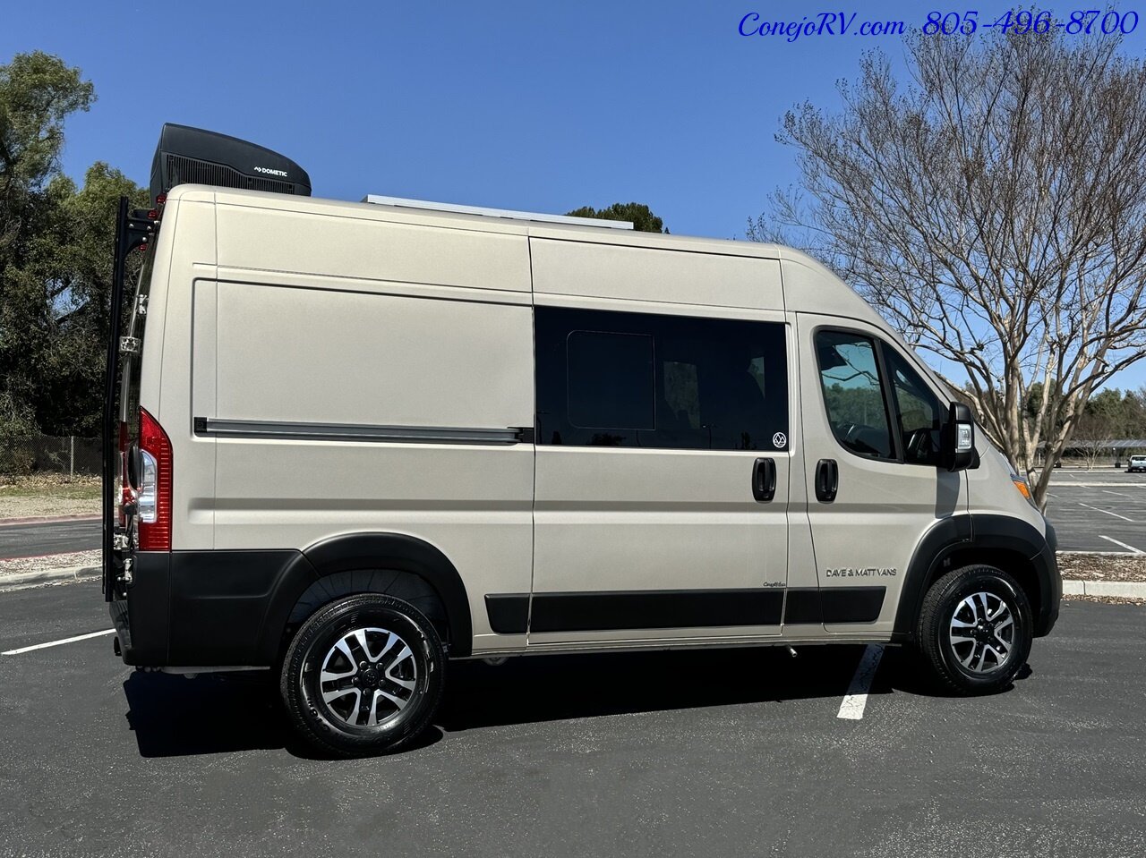 2024 Dave & Matt Vans LV3 Lithium Kitchenette Rear Bed Roof AC 3K Inverter   - Photo 4 - Thousand Oaks, CA 91360