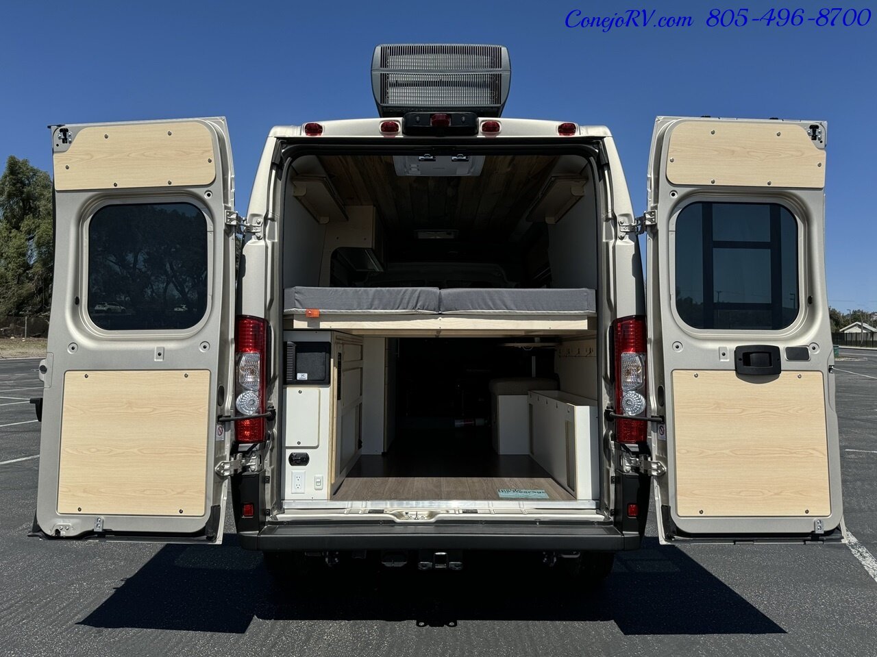 2024 Dave & Matt Vans LV3 Lithium Kitchenette Rear Bed Roof AC 3K Inverter   - Photo 30 - Thousand Oaks, CA 91360