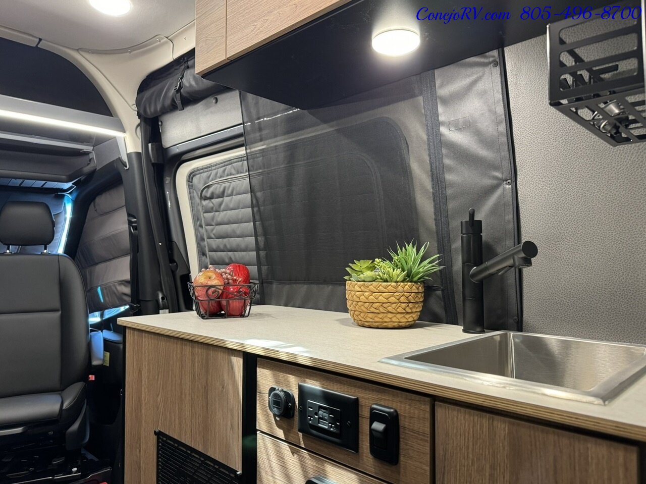 2025 Winnebago Revel 44E AWD Sprinter Mercedes Turbo Diesel, 8.4KWH  Lithionics System - Photo 17 - Thousand Oaks, CA 91360