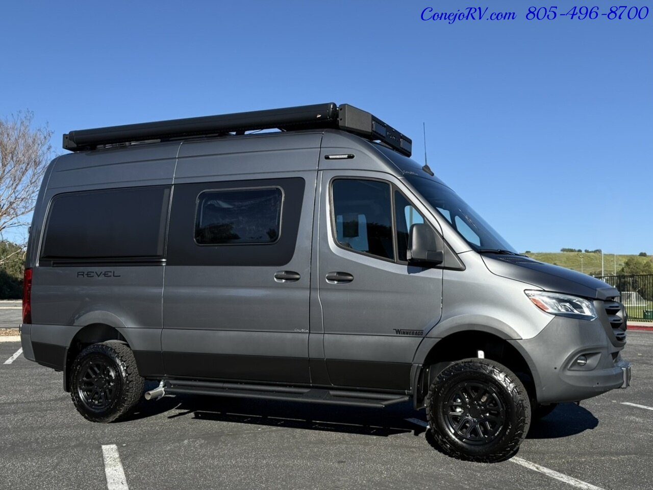 2025 Winnebago Revel 44E 2.5-1 AWD Sprinter Mercedes Turbo Diesel, 8.4KWH Lithionics System - Photo 3 - Thousand Oaks, CA 91360