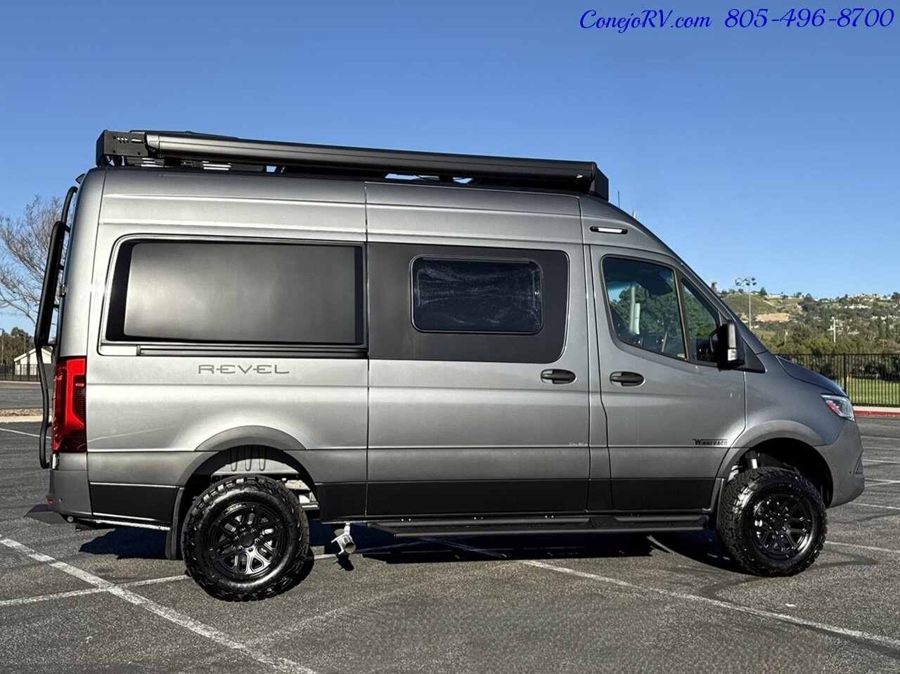 2025 Winnebago Revel 44E 2.5-1 AWD Sprinter Mercedes Turbo Diesel, 8.4KWH Lithionics System - Photo 4 - Thousand Oaks, CA 91360