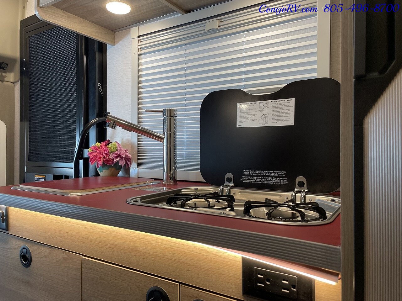 2024 Winnebago Ekko 22A Pop Top Lithium Power 310HP  All Wheel Drive - Photo 17 - Thousand Oaks, CA 91360