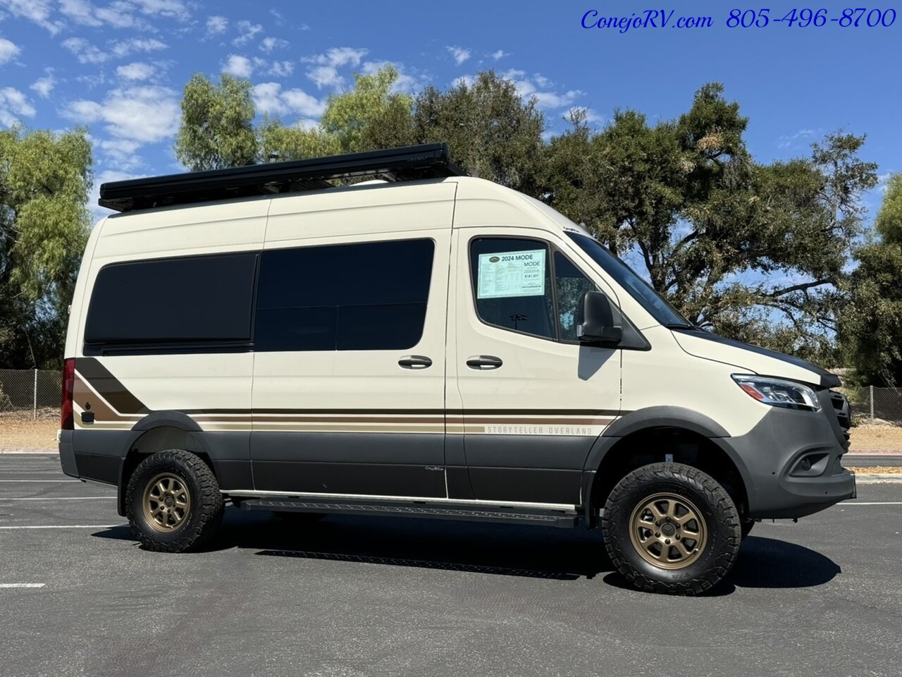 2024 Storyteller Overland Classic Mode OG AWD with Upgrades Lithionics Lithium System  Mercedes Sprinter Turbo Diesel - Photo 3 - Thousand Oaks, CA 91360