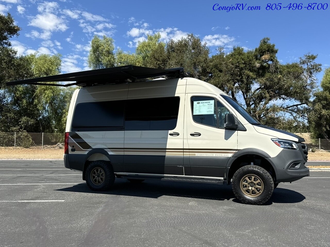 2024 Storyteller Overland Classic Mode OG AWD with Upgrades Lithionics Lithium System  Mercedes Sprinter Turbo Diesel - Photo 42 - Thousand Oaks, CA 91360