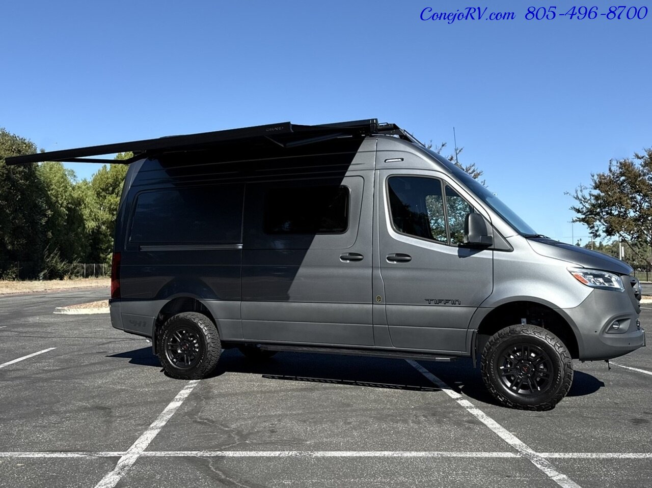 2026 Tiffin GH1 AWD Sprinter Mercedes Turbo Diesel Work Station  810AH Battle Born Lithium Ion Kit - Photo 43 - Thousand Oaks, CA 91360