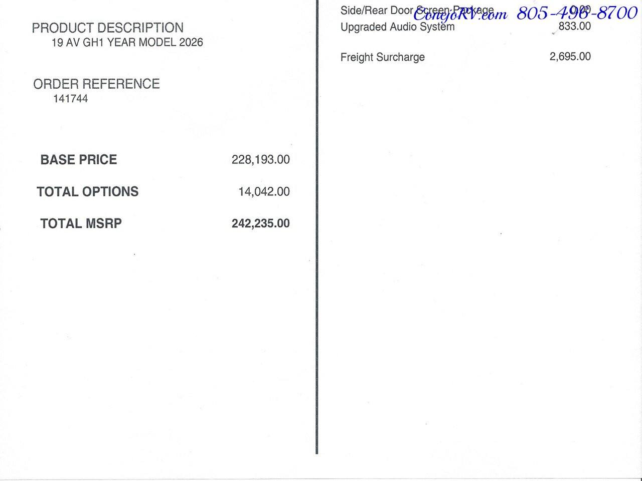 2026 Tiffin GH1 AWD Sprinter Mercedes Turbo Diesel Work Station  810AH Battle Born Lithium Ion Kit - Photo 48 - Thousand Oaks, CA 91360