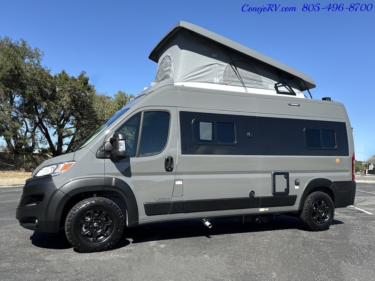 2024 Winnebago Solis 59P Pop Top Full Galley Rear Convertible Couch   - Photo 1 - Thousand Oaks, CA 91360