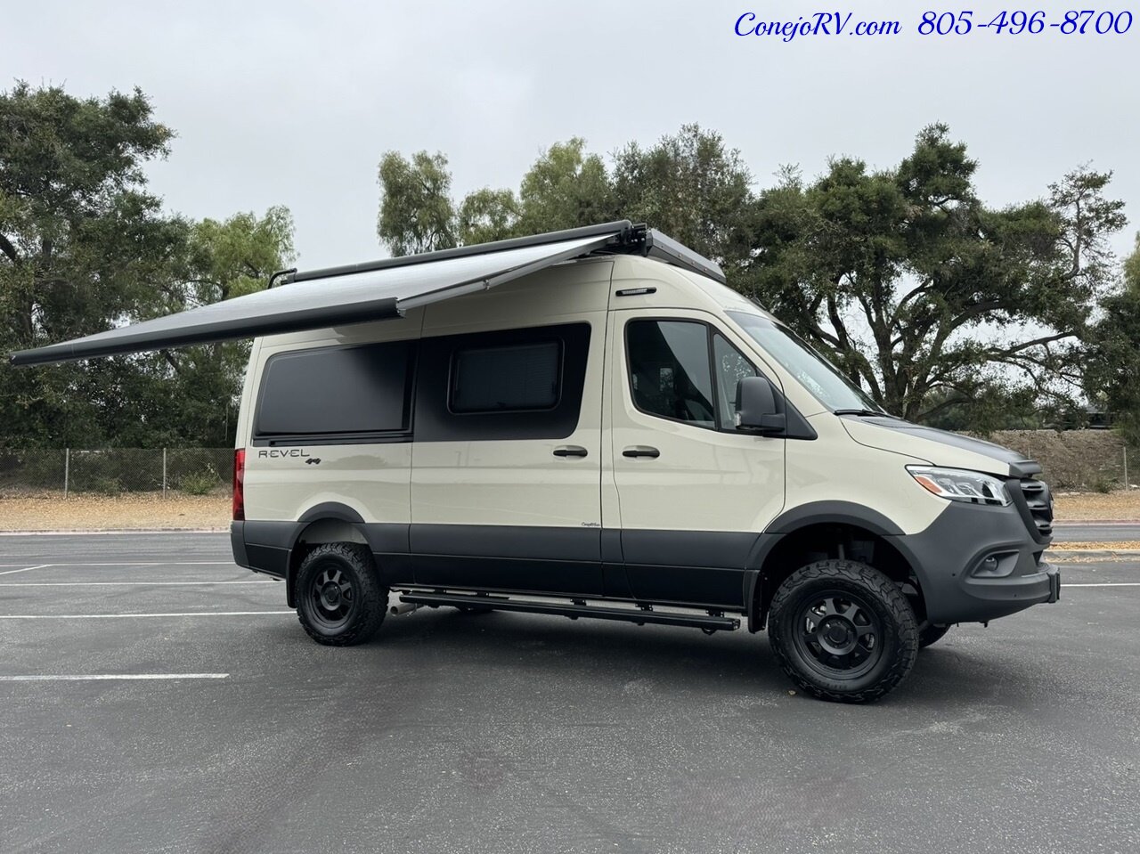 2024 Winnebago Revel 44E 4X4 Sprinter Mercedes Turbo Diesel, 320 AH Lithium  Custom Upgrades - Photo 43 - Thousand Oaks, CA 91360