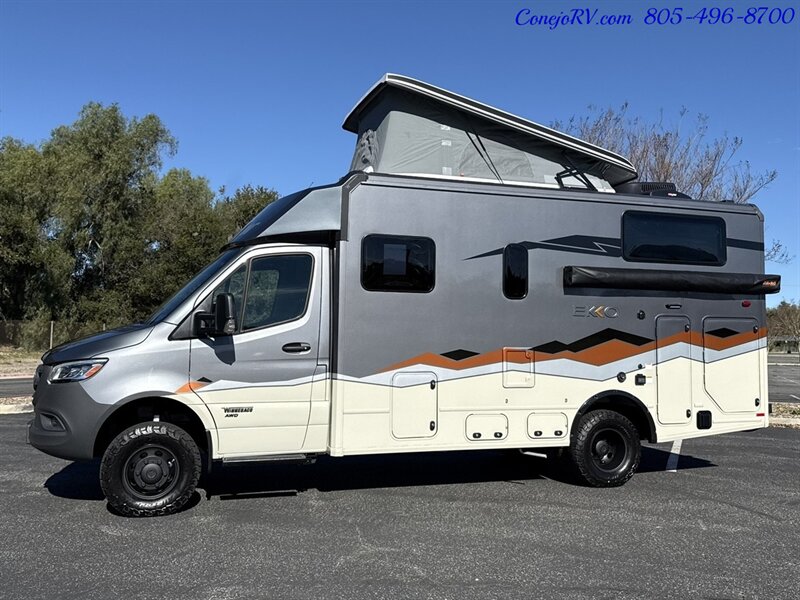2026 Winnebago Ekko 23B Pop Top Mercedes Sprinter Lithium Power All Wheel  Drive