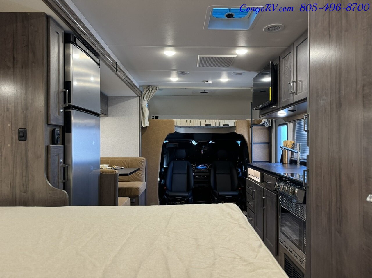 2025 Winnebago Porto 24P Full Wall Slide-Out Mercedes Turbo Diesel Full  Body Paint - Photo 25 - Thousand Oaks, CA 91360