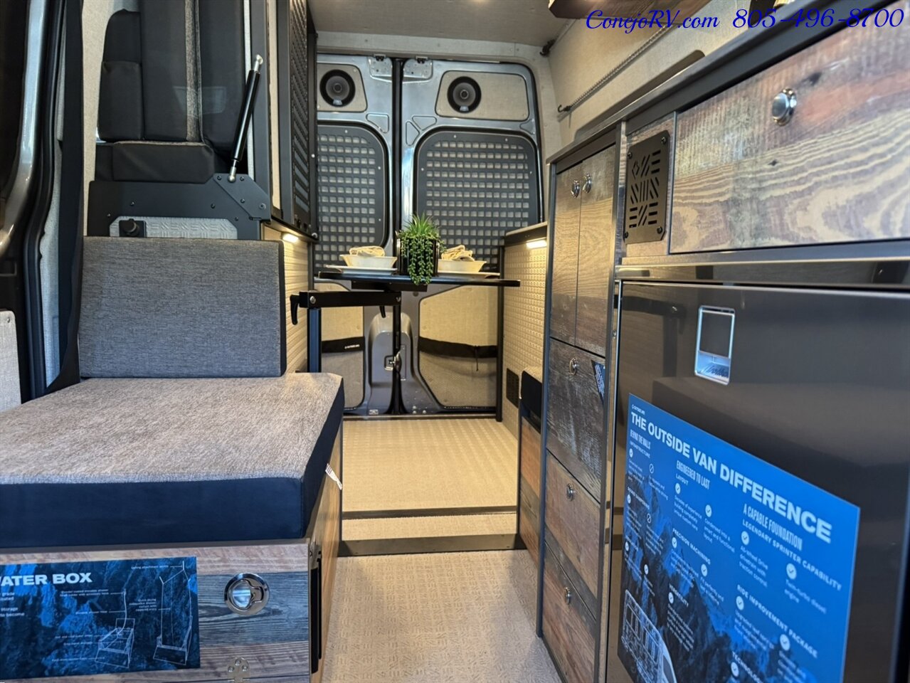 2025 Outside Van Syncline Mercedes 144 Turbo Diesel 1030AH Lithium AWD Adventure Van Custom Upgrades - Photo 16 - Thousand Oaks, CA 91360