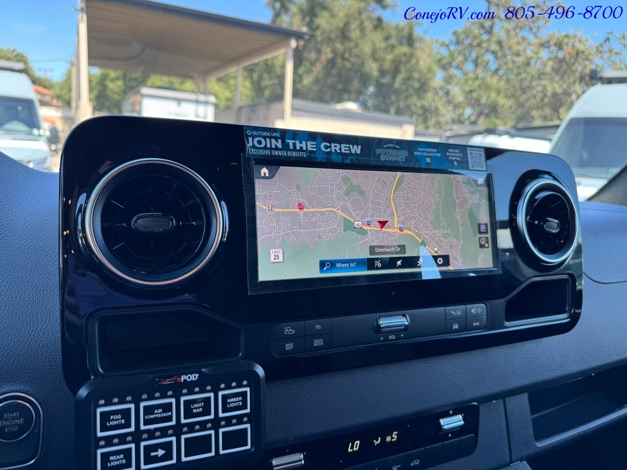 2025 Outside Van Syncline Mercedes 144 Turbo Diesel 1030AH Lithium AWD Adventure Van Custom Upgrades - Photo 44 - Thousand Oaks, CA 91360