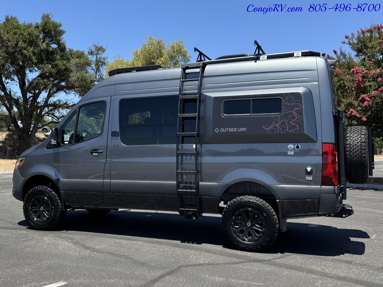 2025 Outside Van Syncline Mercedes 144 Turbo Diesel 1030AH Lithium AWD Adventure Van Custom Upgrades - Photo 2 - Thousand Oaks, CA 91360