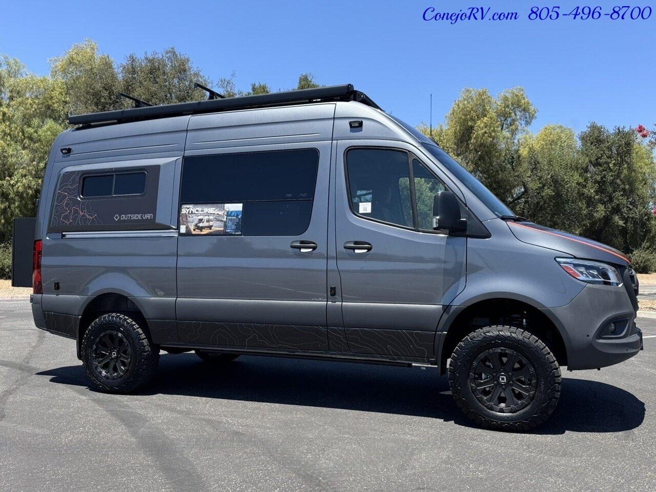 2025 Outside Van Syncline Mercedes 144 Turbo Diesel 1030AH Lithium AWD Adventure Van Custom Upgrades - Photo 3 - Thousand Oaks, CA 91360