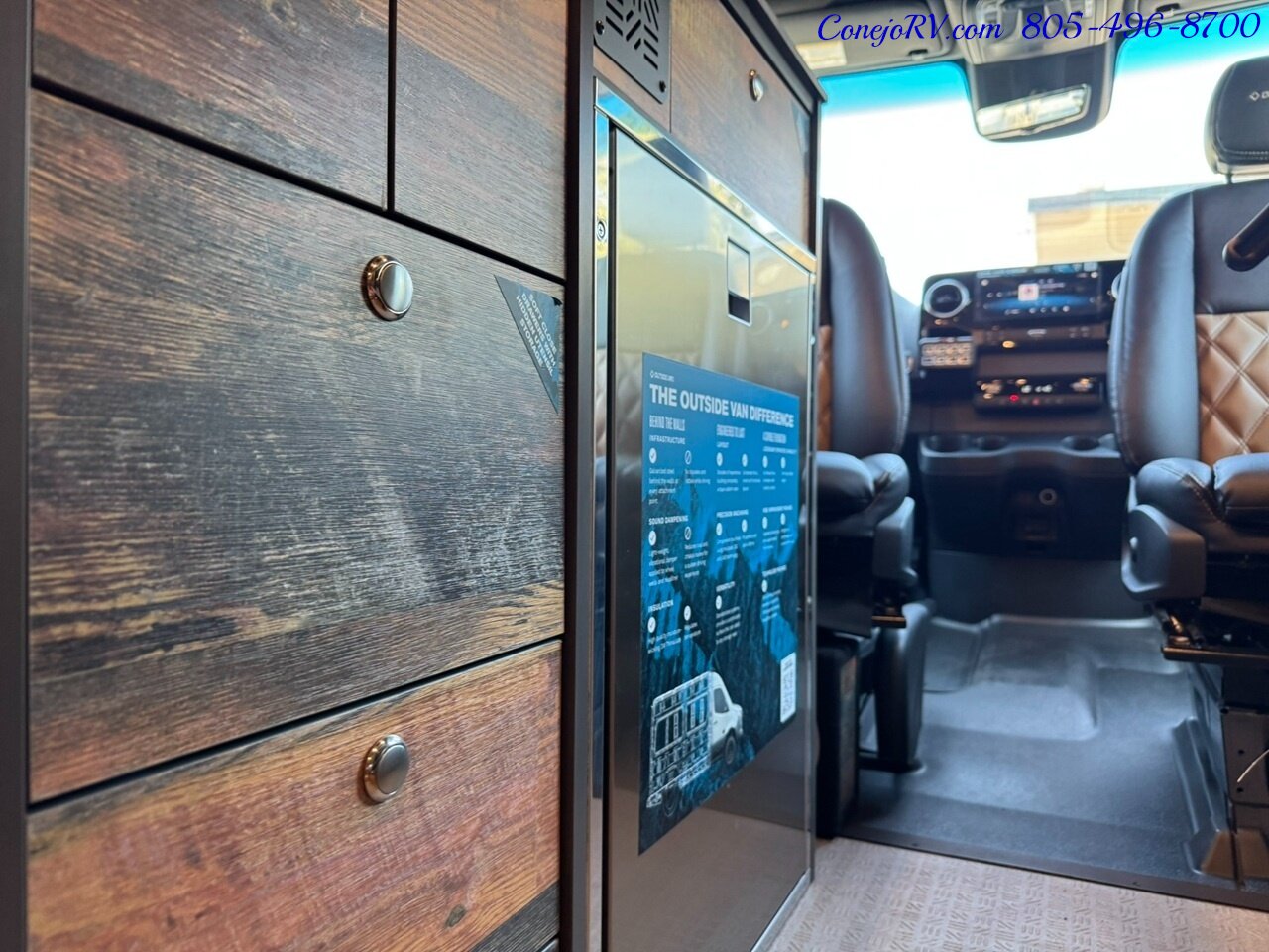 2025 Outside Van Syncline Mercedes 144 Turbo Diesel 1030AH Lithium AWD Adventure Van Custom Upgrades - Photo 11 - Thousand Oaks, CA 91360